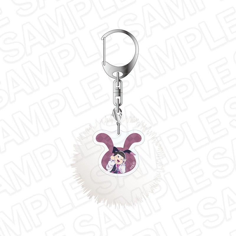 おそ松さん ファー付きホログラムキーホルダー トド松 バニーボーイVer.