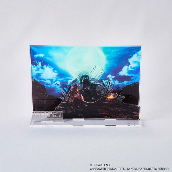 ファイナルファンタジーVII リバース アクリルジオラマ キーアート レッドXIII