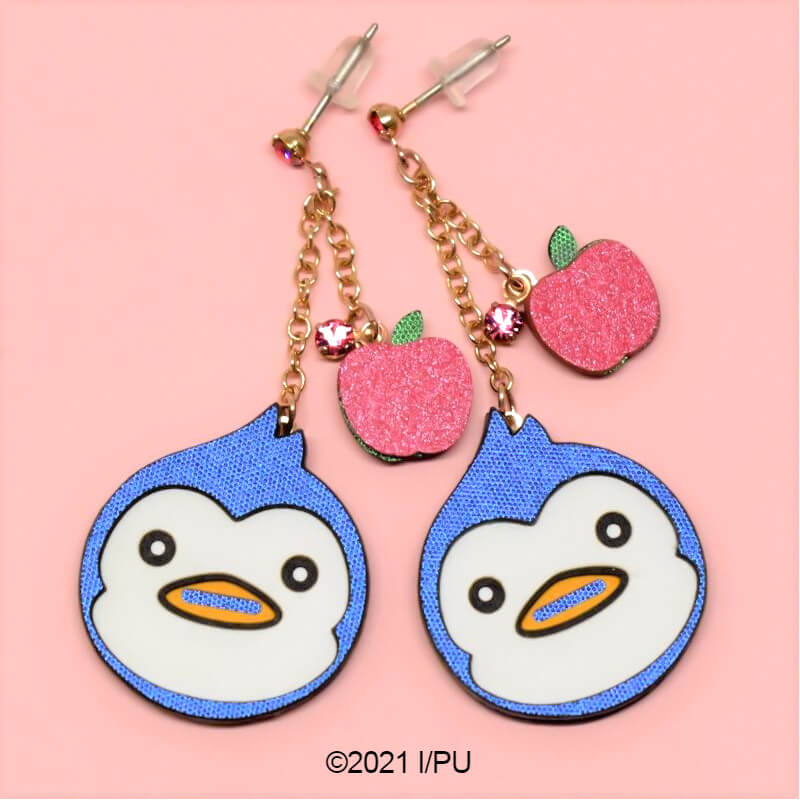 紙ピアス「輪るピングドラム」01/ピングループマークデザイン