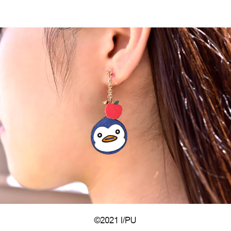 紙イヤリング「輪るピングドラム」01/ピングループマークデザイン