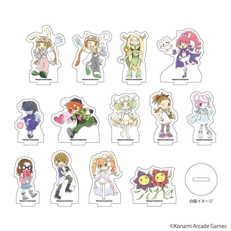 アクリルぷちスタンド「pop'n music UniLab&DDR」03/ブラインド(13種)(グラフアートイラスト)