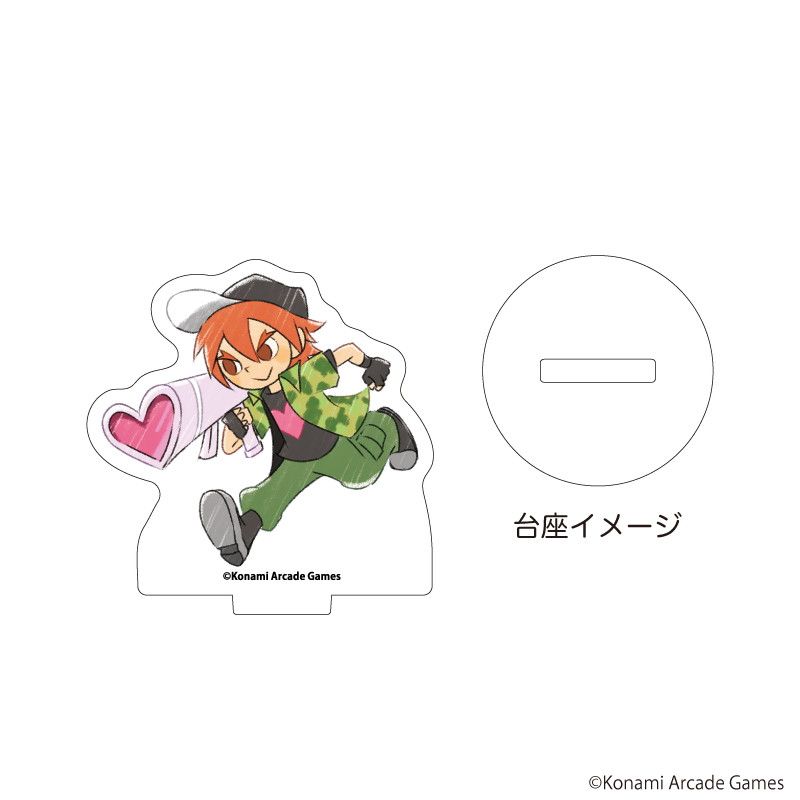 アクリルぷちスタンド「pop'n music UniLab&DDR」03/ブラインド(13種)(グラフアートイラスト)