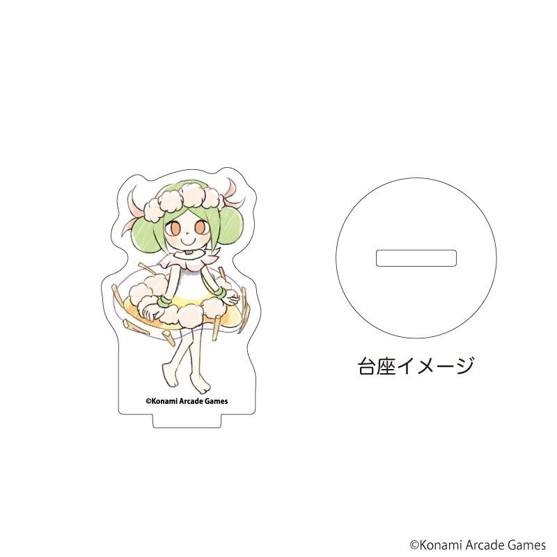 アクリルぷちスタンド「pop'n music UniLab&DDR」03/ブラインド(13種)(グラフアートイラスト)