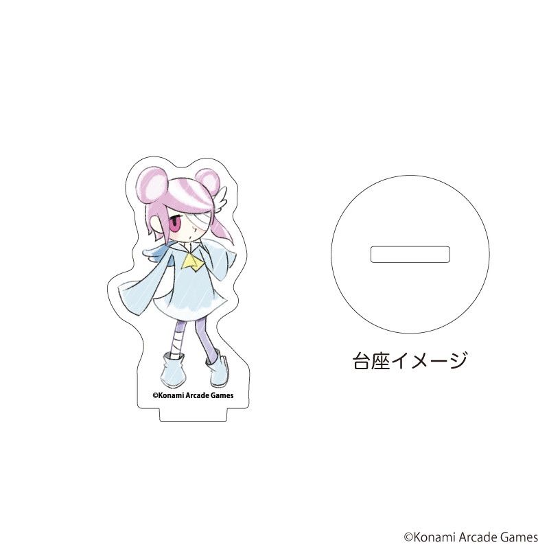 アクリルぷちスタンド「pop'n music UniLab&DDR」03/ブラインド(13種)(グラフアートイラスト)