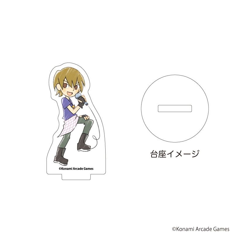アクリルぷちスタンド「pop'n music UniLab&DDR」03/ブラインド(13種)(グラフアートイラスト)