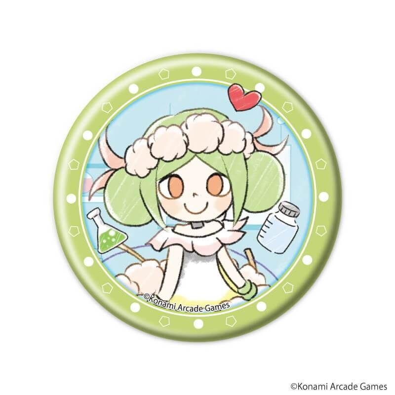 缶バッジ「pop'n music UniLab&DDR」03/コンプリートBOX(全13種)(グラフアートイラスト)