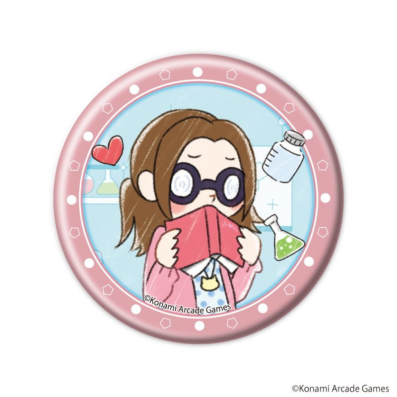 缶バッジ「pop'n music UniLab&DDR」03/コンプリートBOX(全13種)(グラフアートイラスト)