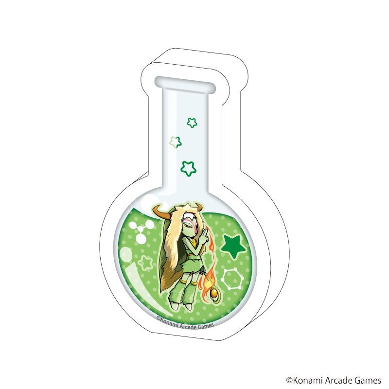 コレクションボトル「pop'n music UniLab&DDR」03/アカツキ(公式イラスト)