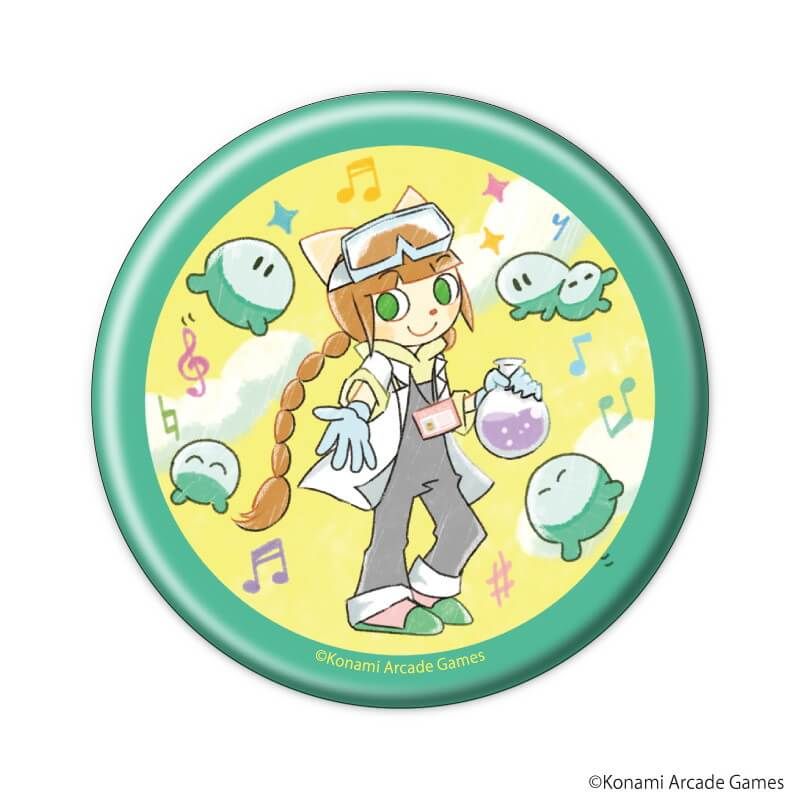 缶バッジ「pop'n music UniLab&PASELIくん」04/ブラインド(14種)(グラフアートイラスト)