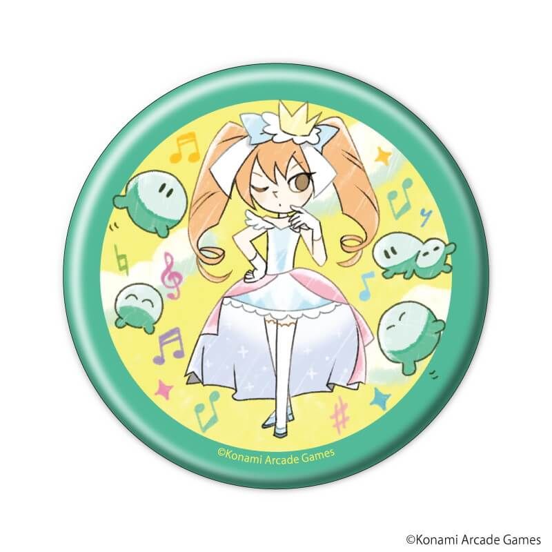 缶バッジ「pop'n music UniLab&PASELIくん」04/ブラインド(14種)(グラフアートイラスト)