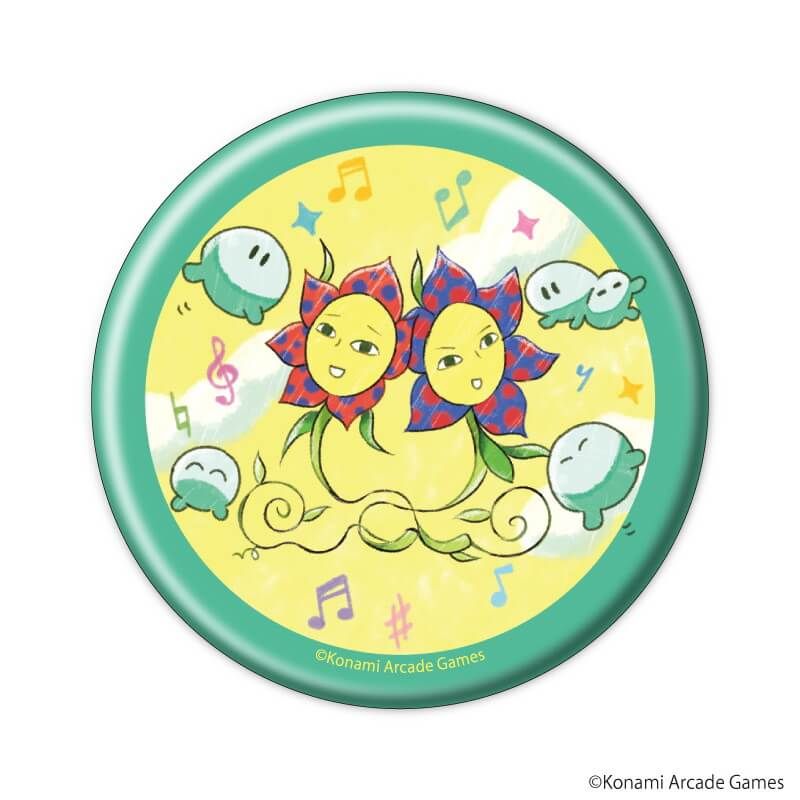 缶バッジ「pop'n music UniLab&PASELIくん」04/ブラインド(14種)(グラフアートイラスト)