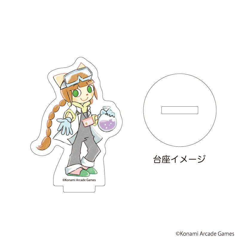 アクリルぷちスタンド「pop'n music UniLab&PASELIくん」04/ブラインド(14種)(グラフアートイラスト)