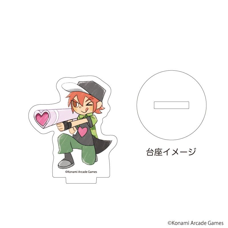 アクリルぷちスタンド「pop'n music UniLab&PASELIくん」04/ブラインド(14種)(グラフアートイラスト)