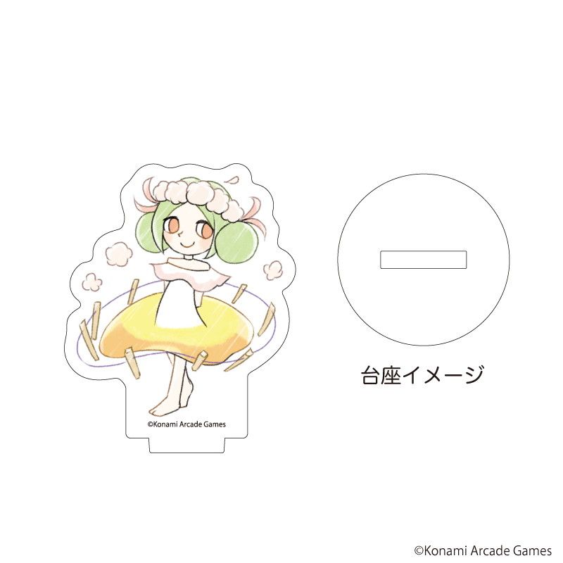 アクリルぷちスタンド「pop'n music UniLab&PASELIくん」04/ブラインド(14種)(グラフアートイラスト)