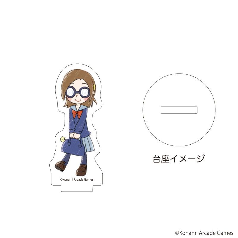 アクリルぷちスタンド「pop'n music UniLab&PASELIくん」04/ブラインド(14種)(グラフアートイラスト)