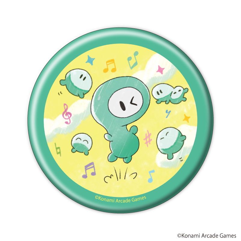 缶バッジ「pop'n music UniLab&PASELIくん」04/コンプリートBOX