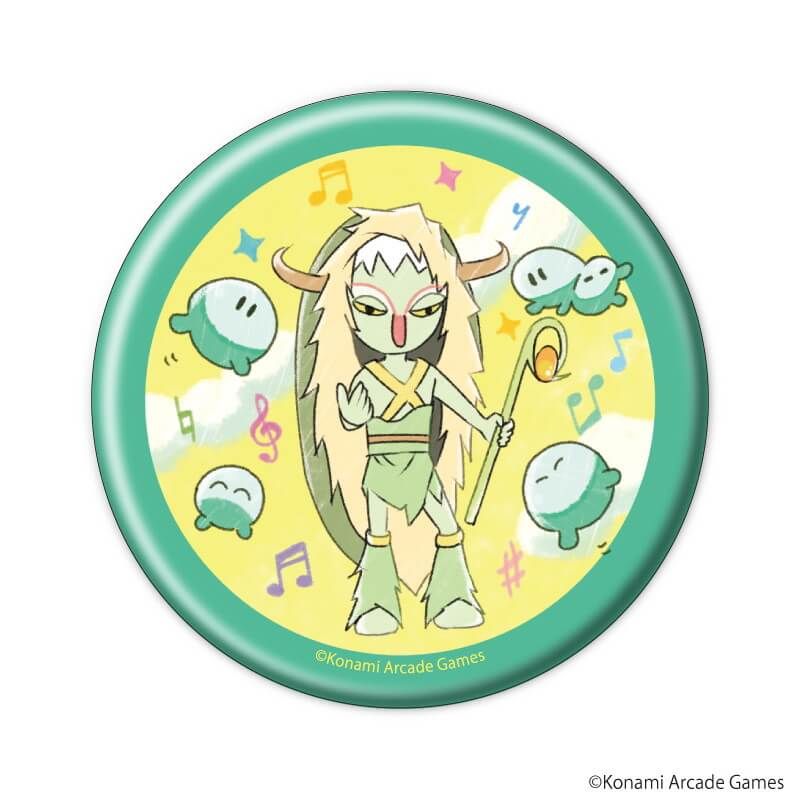 缶バッジ「pop'n music UniLab&PASELIくん」04/コンプリートBOX(全14種)(グラフアートイラスト)