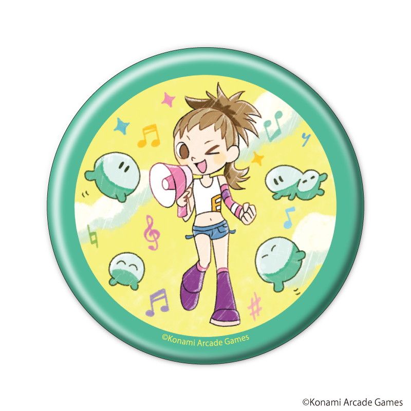 缶バッジ「pop'n music UniLab&PASELIくん」04/コンプリートBOX(全14種)(グラフアートイラスト)