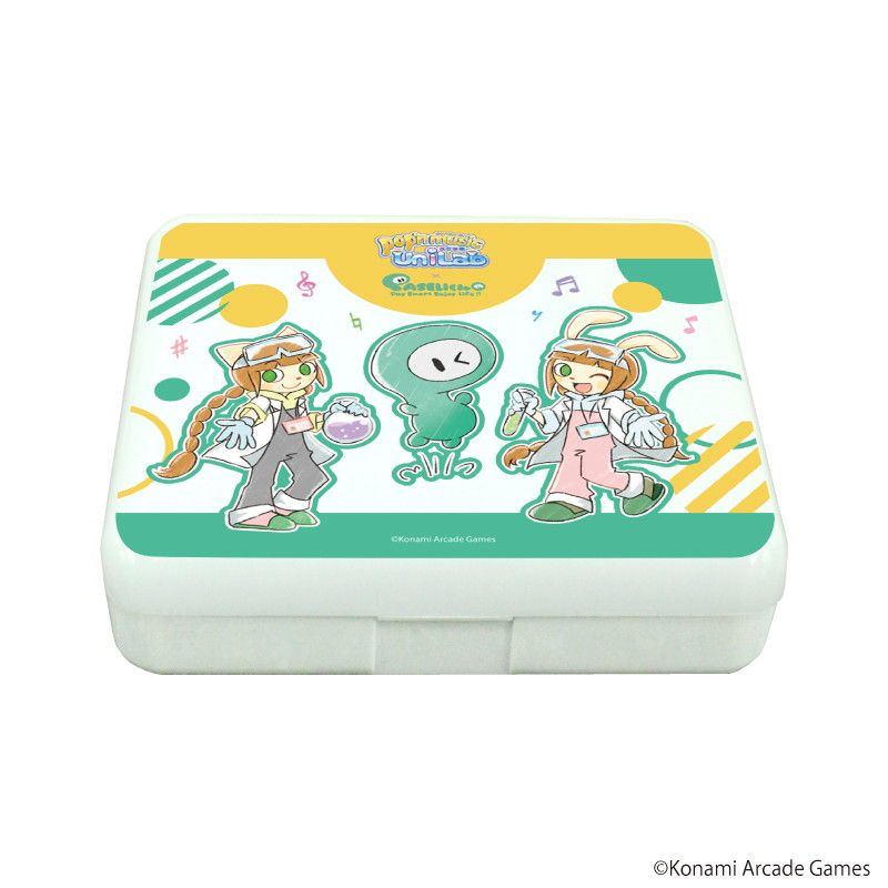 小物ケース「pop'n music UniLab&PASELIくん」05/ミミ&ニャミ&PASELIくん(グラフアートイラスト)