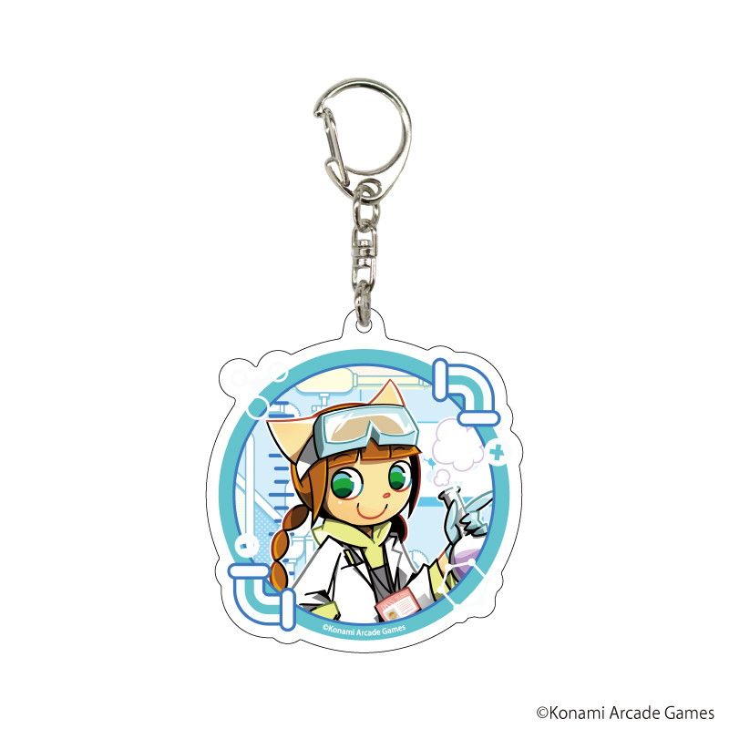 アクリルキーホルダー「pop'n music UniLab&DDR」02/ブラインド(13種)(公式イラスト)