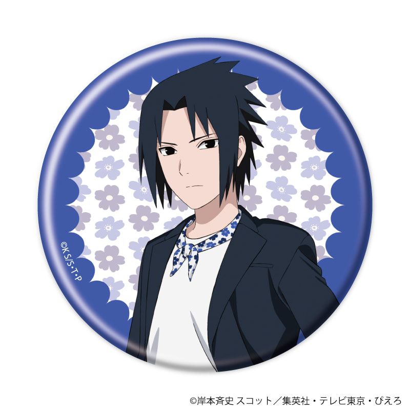 トレーディング缶バッジ「NARUTO-ナルト- 疾風伝」01/ニューレトロver. ブラインド(14種)(ノーマル7種/レア7種)(描き下ろしイラスト)