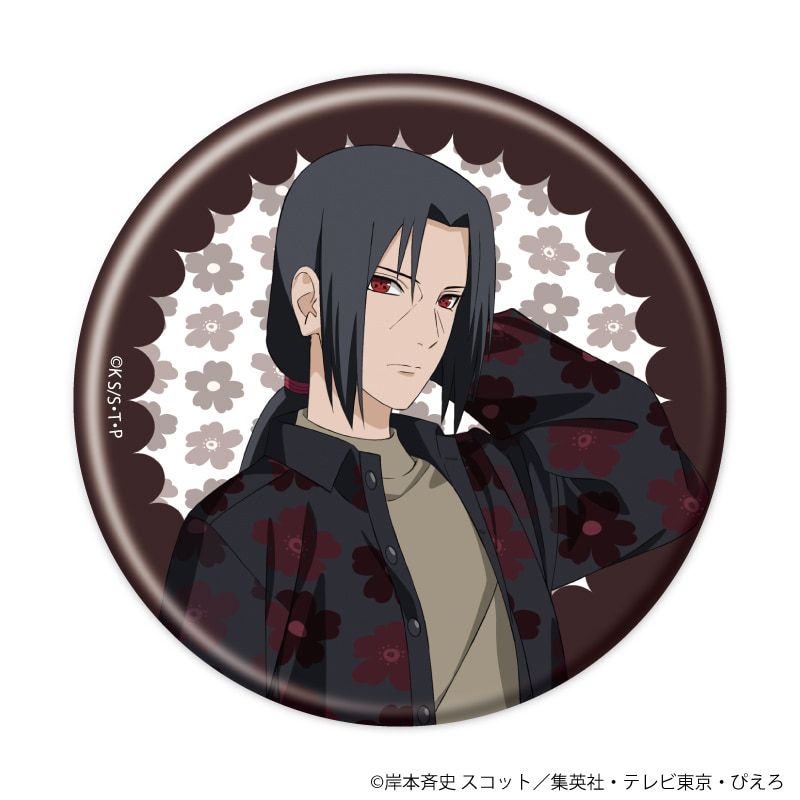 トレーディング缶バッジ「NARUTO-ナルト- 疾風伝」01/ニューレトロver. ブラインド(14種)(ノーマル7種/レア7種)(描き下ろしイラスト)