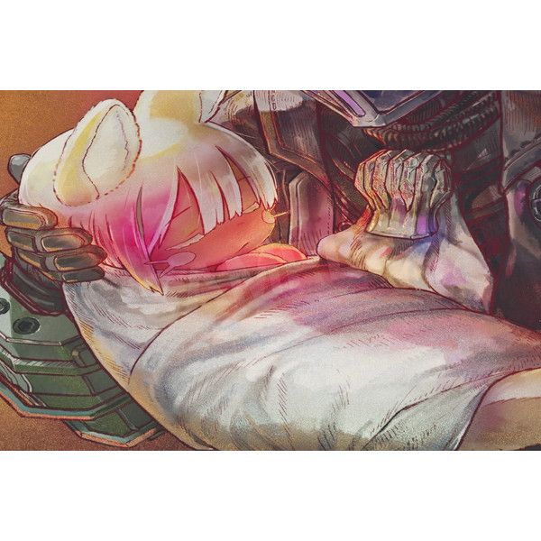 「おやとんな」 つくしあきひと先生描き下ろし直筆サイン・ナンバリング入り高級複製原画