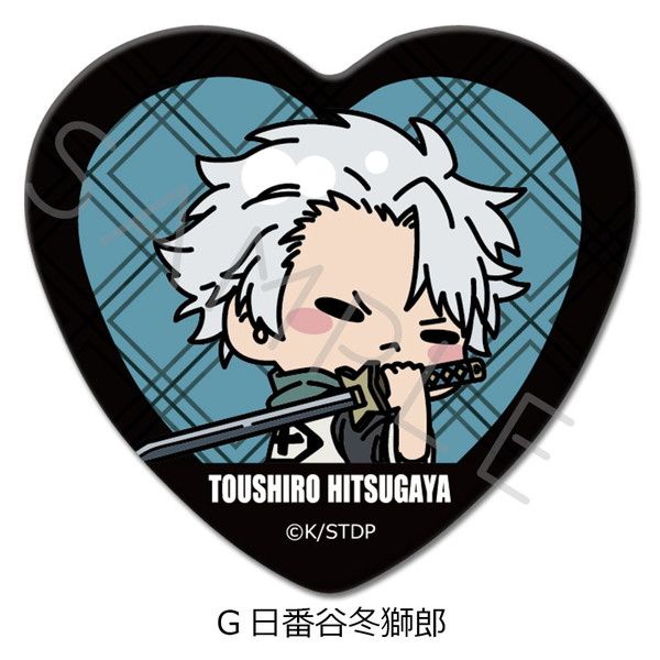 日番谷冬獅郎 BLEACH コレクション缶バッジ WJ50周年展 ジャンプ展 BLEACH』バースデイ缶バッジ 日番谷冬獅郎 BE4