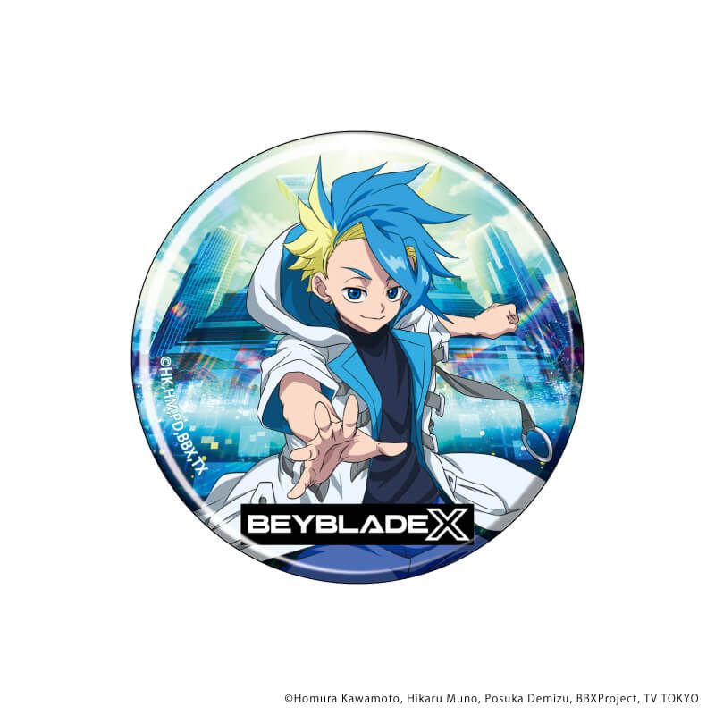 缶バッジ「BEYBLADE X」01/コンプリートBOX(全6種)(公式イラスト)