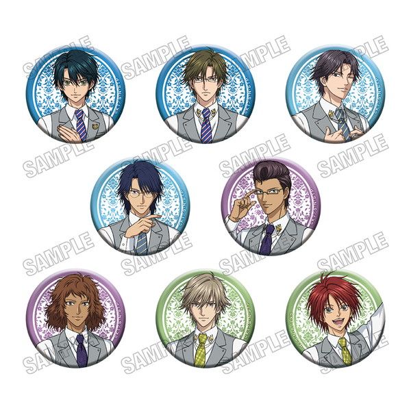 新テニスの王子様 描き下ろし缶バッジコレクション ホテルマンVer.2