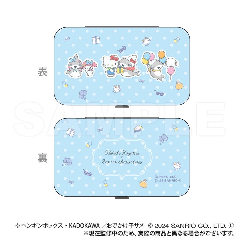 おでかけ子ザメ×サンリオキャラクターズ_エチケットセット_ブルー