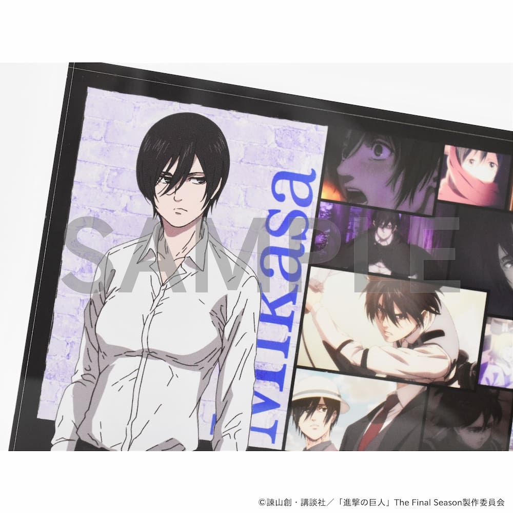 メモリーブロック「進撃の巨人」02/ミカサ(公式イラスト