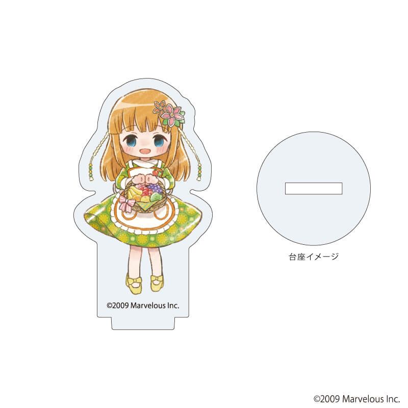 アクリルぷちスタンド「ルーンファクトリー3」07/レトロ喫茶ver. コンプリートBOX(全6種)(レトロアートイラスト)