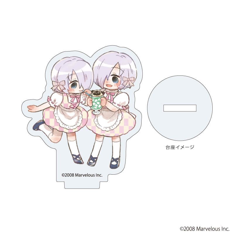 アクリルぷちスタンド「ルーンファクトリー2」06/レトロ喫茶ver. コンプリートBOX(全6種)(レトロアートイラスト)