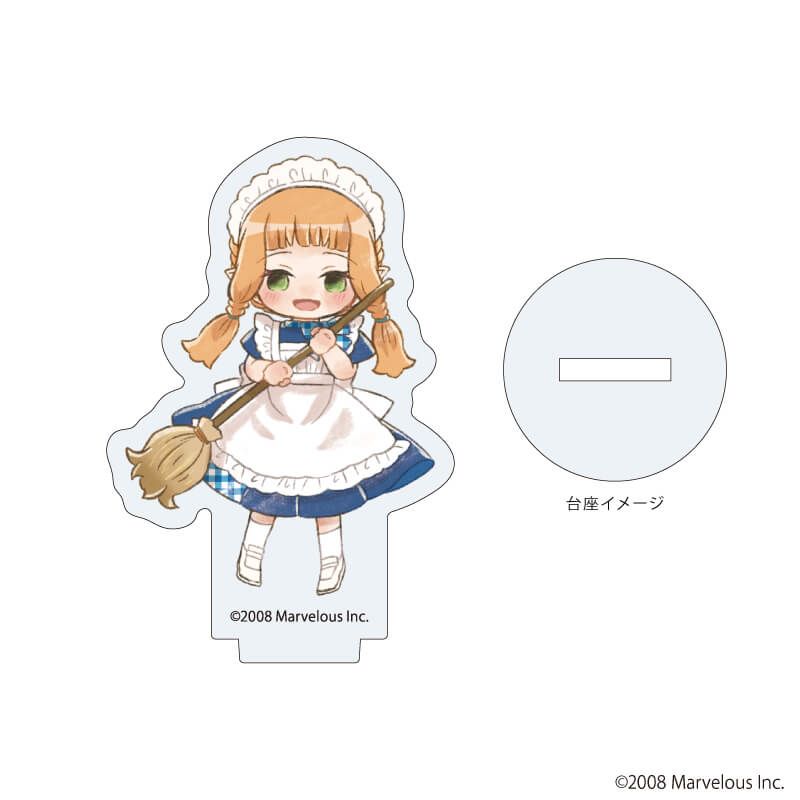 アクリルぷちスタンド「ルーンファクトリー2」05/レトロ喫茶ver. コンプリートBOX(全8種)(レトロアートイラスト)