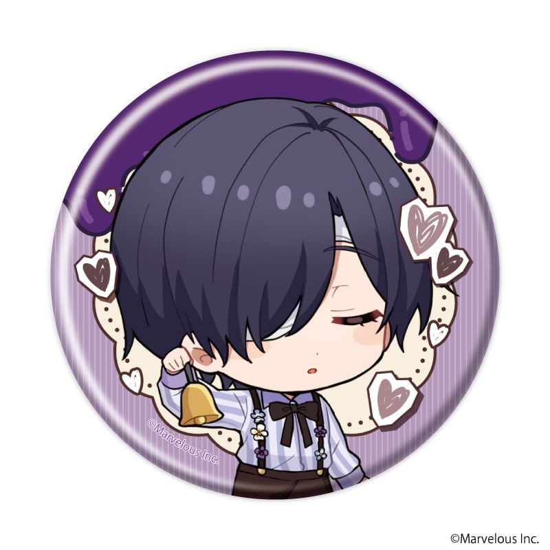 缶バッジ「千銃士:Rhodoknight」54/バレンタインver. コンプリートセット(全10種)(ミニキャライラスト)