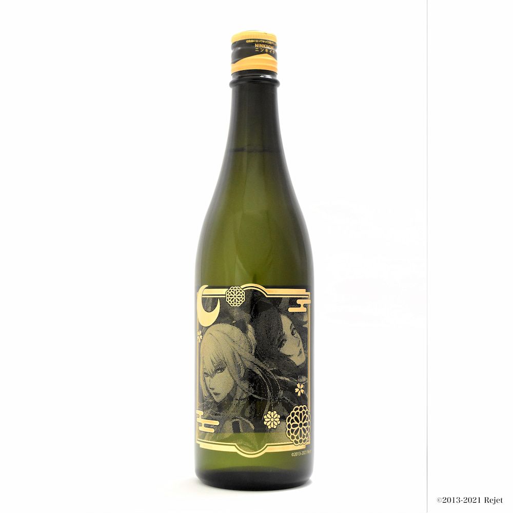 【限定商品】彫刻ボトル「剣が君」02/朧月之章(公式イラスト)(清酒)【お酒】