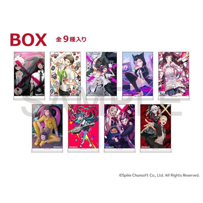 スーパーダンガンロンパ2 さよなら絶望学園×mixx garden アクリルスタンドコンプリートBOX