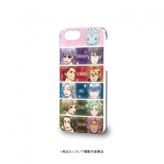 ハードケース(iPhone6/6s/7/8兼用)「Fairy蘭丸～あなたの心お助けします～」01/整列デザイン