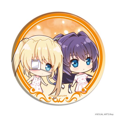 Rewrite 缶バッジ Rewrite 03 中津静流 此花ルチア ミニキャラ アニメ キャラクターグッズの通販なら Eeo Store公式通販サイト