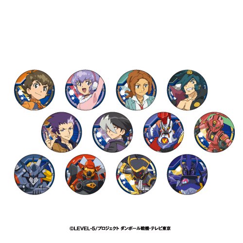 ダンボール戦機 缶バッジ ダンボール戦機 01 コンプリートbox 全12種 アニメ キャラクターグッズの通販なら Eeo Store