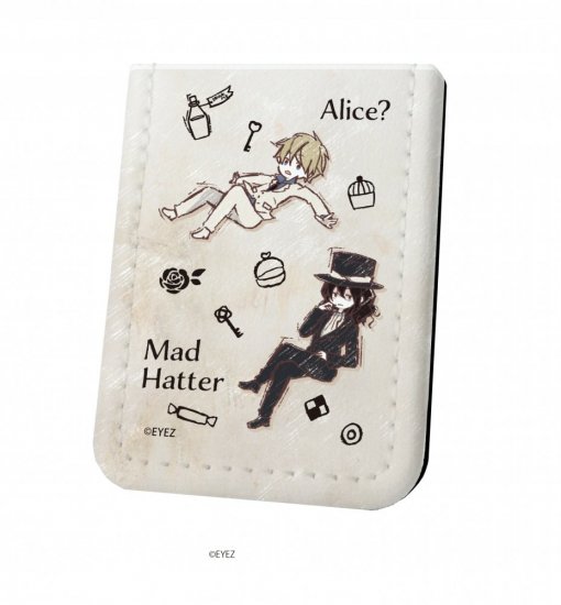 レザーフセンブック「Are you Alice?」01/アリス&イカレ帽子屋(グラフアートイラスト)