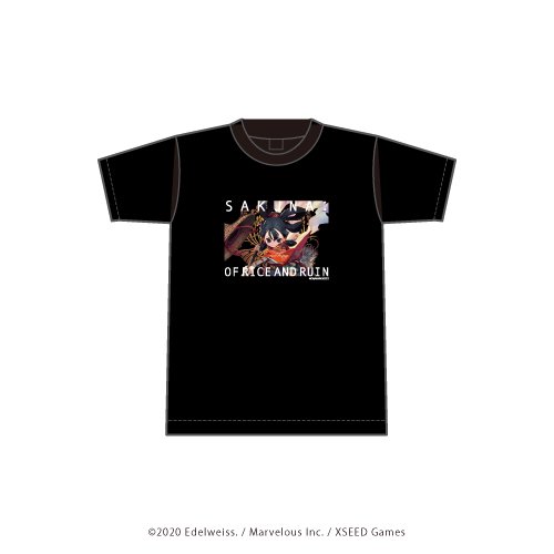 【限定商品】Tシャツ「天穂のサクナヒメ」01/キービジュアルデザイン(Sサイズ)
