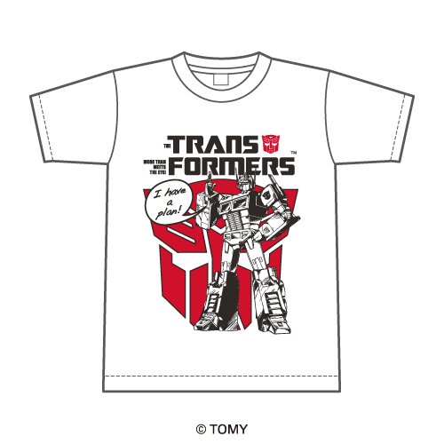 【限定商品】Tシャツ「トランスフォーマー」01/コンボイ(Lサイズ)