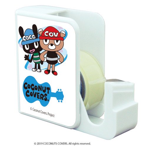 キャラテープカッター「COCONUT COVERS.」01/ココナ&カバズ(イラスト)
