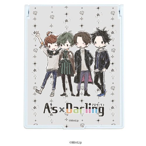 デカキャラミラー「A's×Darling」01/集合デザイン(グラフアートイラスト)