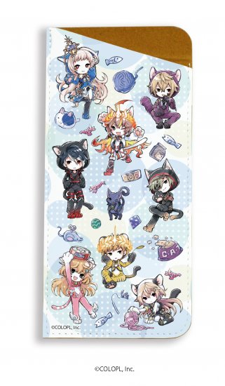 Eeo Store公式通販サイト キャラグラスケース 魔法使いと黒猫のウィズ 01 猫の日ver グラフアート