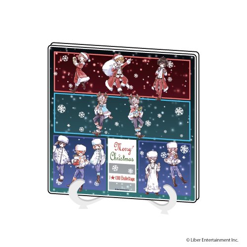 アクリルアートボード「アイ★チュウEtoile Stage」05/クリスマスver.グループA(グラフアートイラスト)