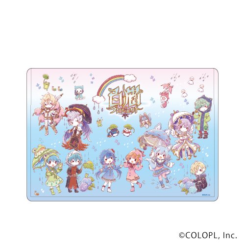 Eeo Store公式通販サイト キャラクリアケース 白猫プロジェクト 03 ちりばめデザイン 梅雨ver グラフアート