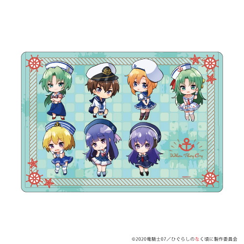 Eeo Store公式通販サイト キャラクリアケース ひぐらしのなく頃に 卒 04 集合デザイン マリンver ミニキャラ Eeo Store公式通販サイト キャラクリアケース ひぐらしのなく頃に 卒 04 集合デザイン マリンver ミニキャラ